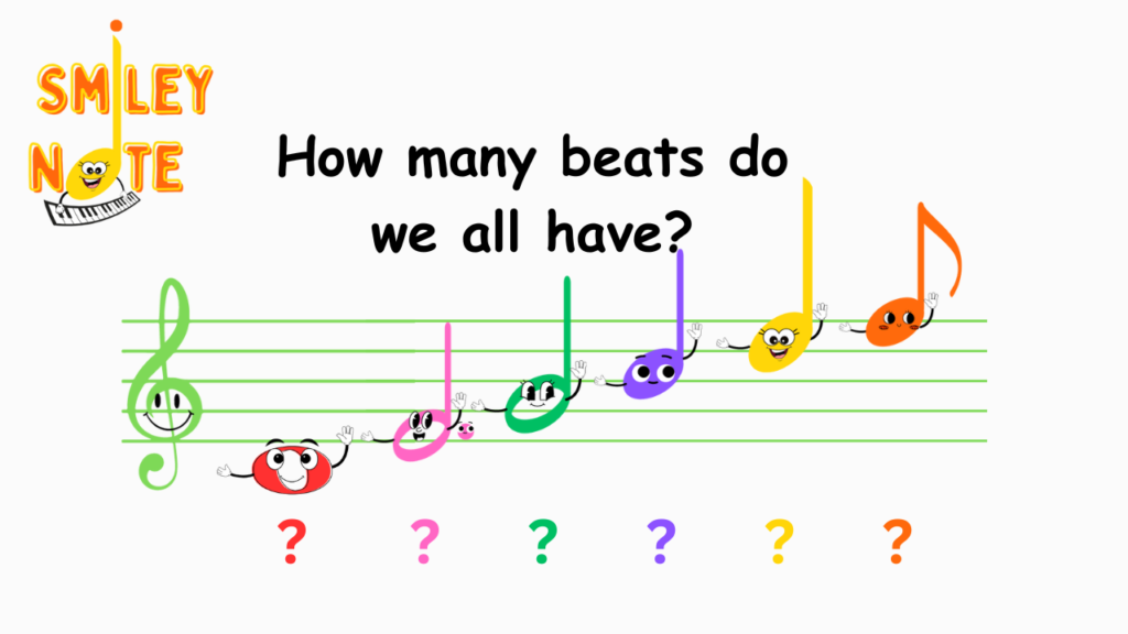 how many beats music notes have