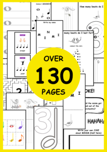music worksheets
