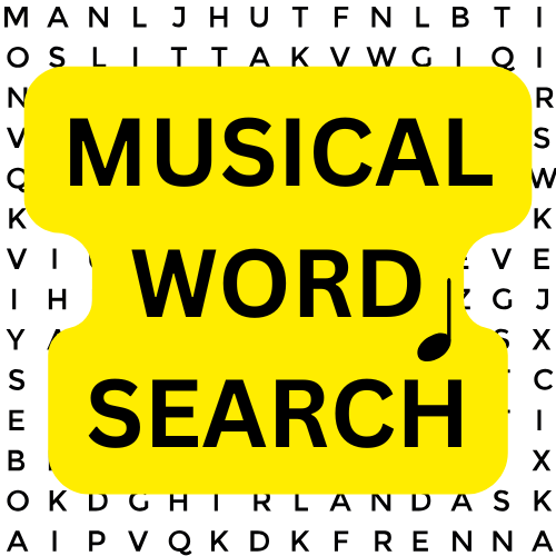 musical wordsearch for kids