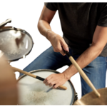 teaching drums