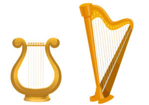 harp - musical instrument