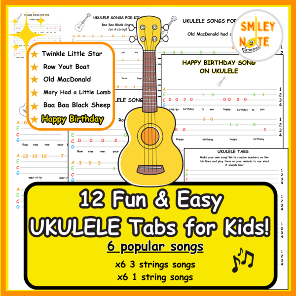 Easy Ukulele Songs for Kids