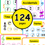 musical symbols flashcards - free music theory resources for kids