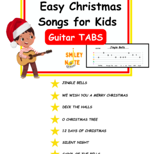 Easy Christmas Guitar Tabs for Kids