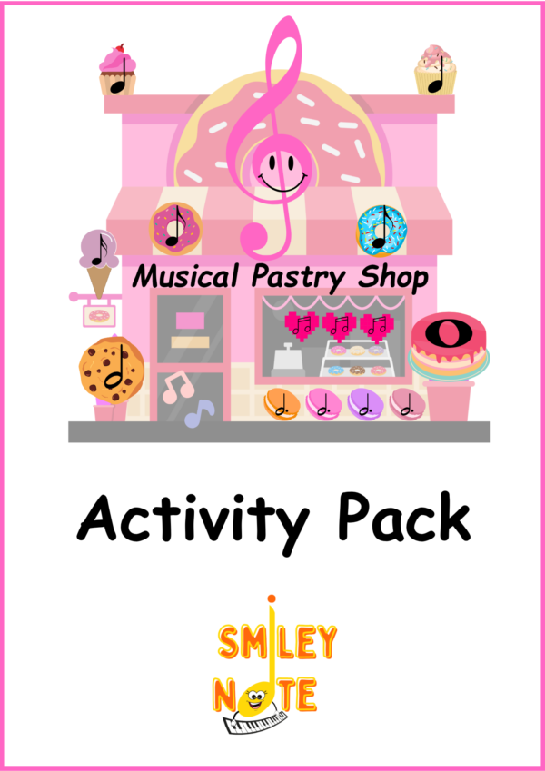 musical activity pack -pastry shop