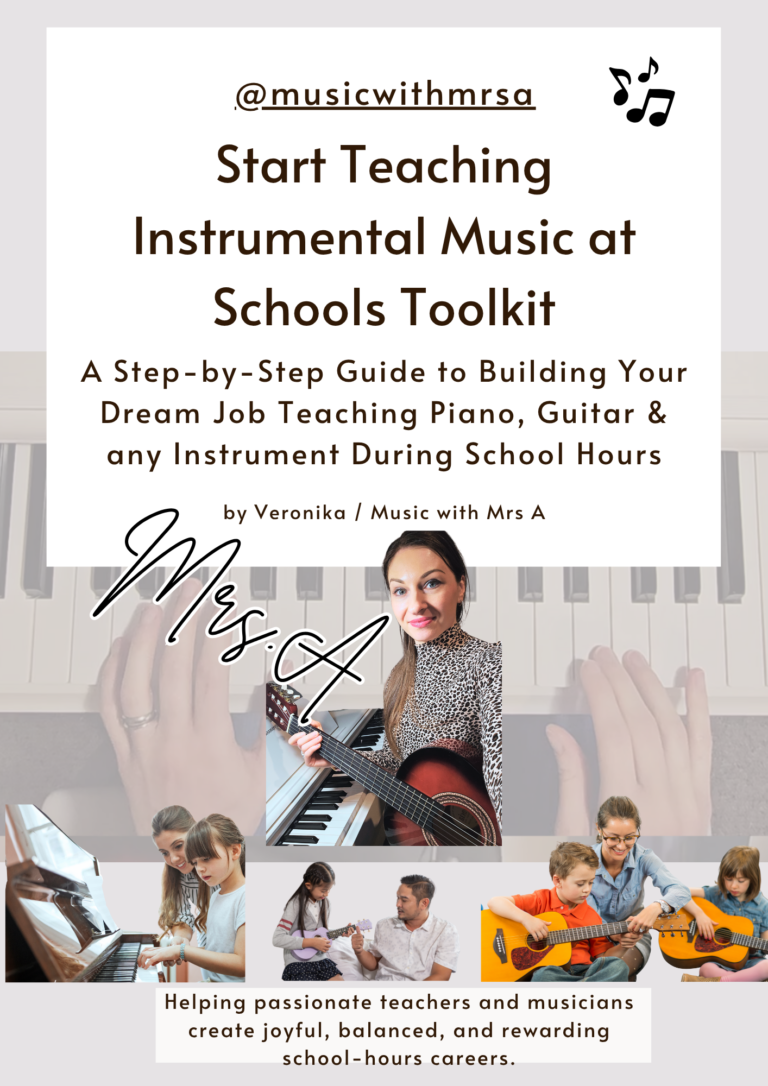 Teaching Instrumental Music Lessons