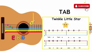 easy guitar tab for kids