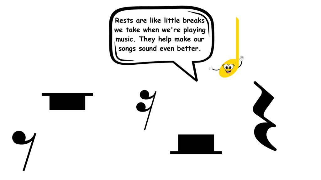 Rests in music for kids