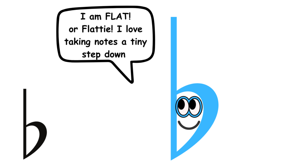 flat in music for kids